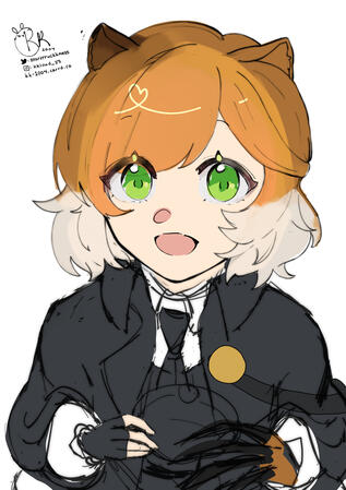 2022, Half Body, Sketch, Flat Color, Shading, +Props, -Unfinished