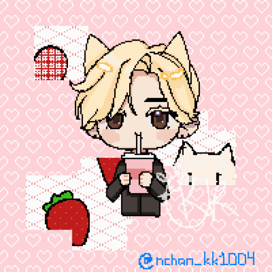 Pixel animation, 10 unique frames