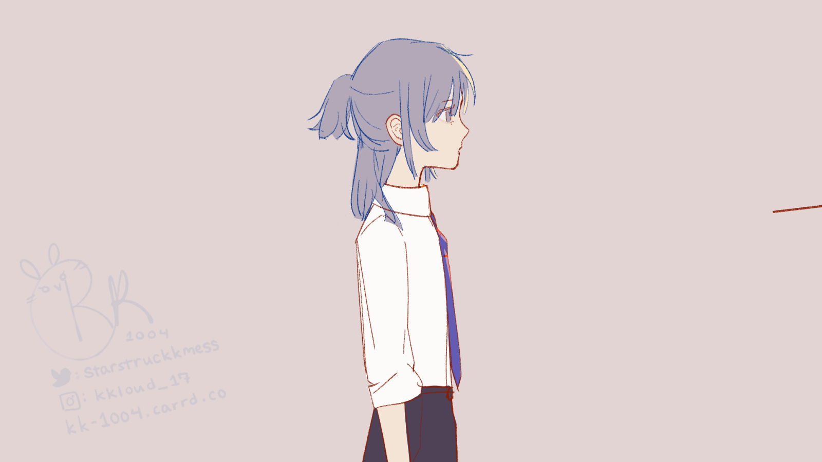 Half body animation
