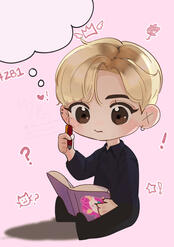 Chibi, lineart, color, shading