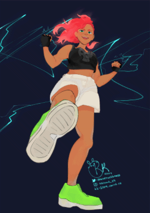 Character owned by frogwild; full body animated